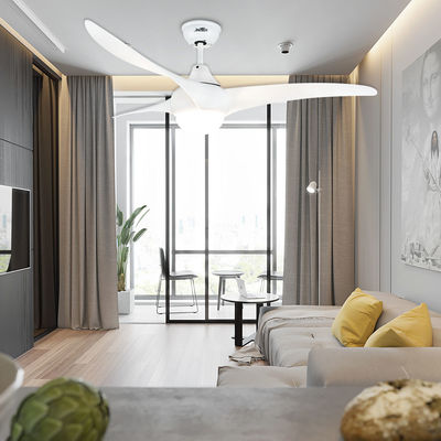 Trending Pop Style Dekoratif 52 Inch Light Ceiling Fans Untuk Rumah Dalam Ruangan