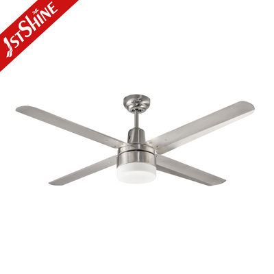 110V Iron Blades Dimmable Ceiling Fan 52 Inch Dengan Motor AC