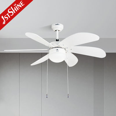 Tarik Rantai Gaya 42 Inch LED Ceiling Fan Dengan 6 MDF Blades
