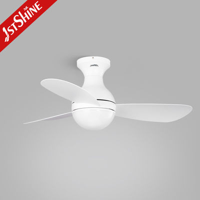 Remote Control 3 ABS Blades Indoor Ceiling Fan Dengan Lampu LED yang Dapat Diredupkan