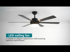 35w 56 Inch Silent Modern LED Ceiling Fan Motor DC Hemat Energi