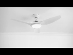 3 Pisau Plastik ABS DCF FS52920 Kipas Langit-Langit Motor DC Angin Alami