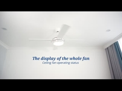 DCF-W986 35W Low Noise 4 MDF Blade Modern Ceiling Fan Lampu LED Untuk Kamar Tidur