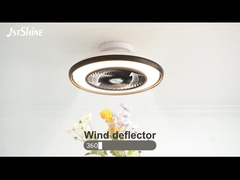 Bladeless Led Ceiling Fan Flush Mount Untuk Low Profile Dimming Led Light