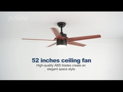 Dc Motor Ceiling Fan Dengan Downrod Ringan 6-Speed Noise Rendah