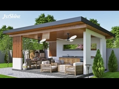 48 Inci Modern Lampu Led Tanpa Lampu Lampu ABS Blade Dc Remote Control