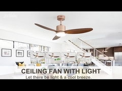 DC LED Ceiling Fan Produsen Rose Gold High Speed Energy Saving