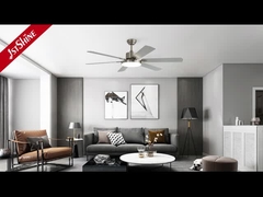 58 Inch kamar tidur langit-langit kipas dengan lampu Reversible Silent DC Motor MDF Blade