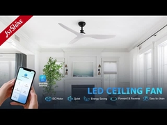 52 Inci Tidak Ada Lampu Fan Langit-langit Dengan 6 Kecepatan Pilihan Smart Remote Control