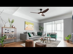 Pemanas Langit-langit Blades ABS Kayu Biji Dengan remote control