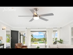 AC ceiling fan dengan lampu 3 speed remote control MDF blade