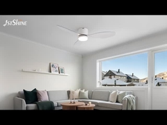 Flush Mount Ceiling Fan With ABS Blades DC Motor Smart Control untuk ruang tamu