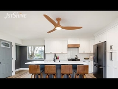 Flush Mount Fan Langit-langit Komersial Dengan Cahaya Multi-Warna OEM