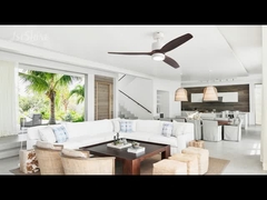 Kipas langit-langit dekoratif dengan pisau kayu ringan Motor DC kecepatan tinggi yang tenang