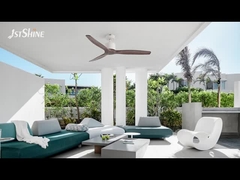 DC Ceiling Fan dengan Remote Control Solid Wood Blades Kecepatan Tinggi