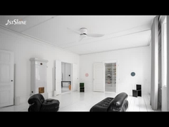 Modern 2-in-1 Kipas Angin Langit-langit Opsional LED Light Flush Mount Desain