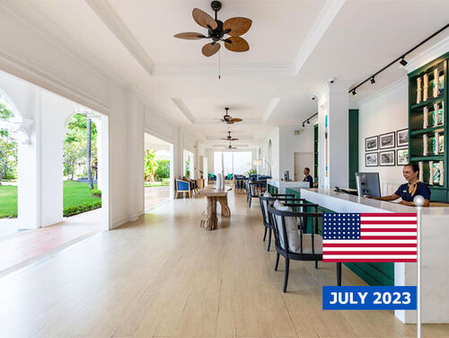 Proyek hotel resor pantai