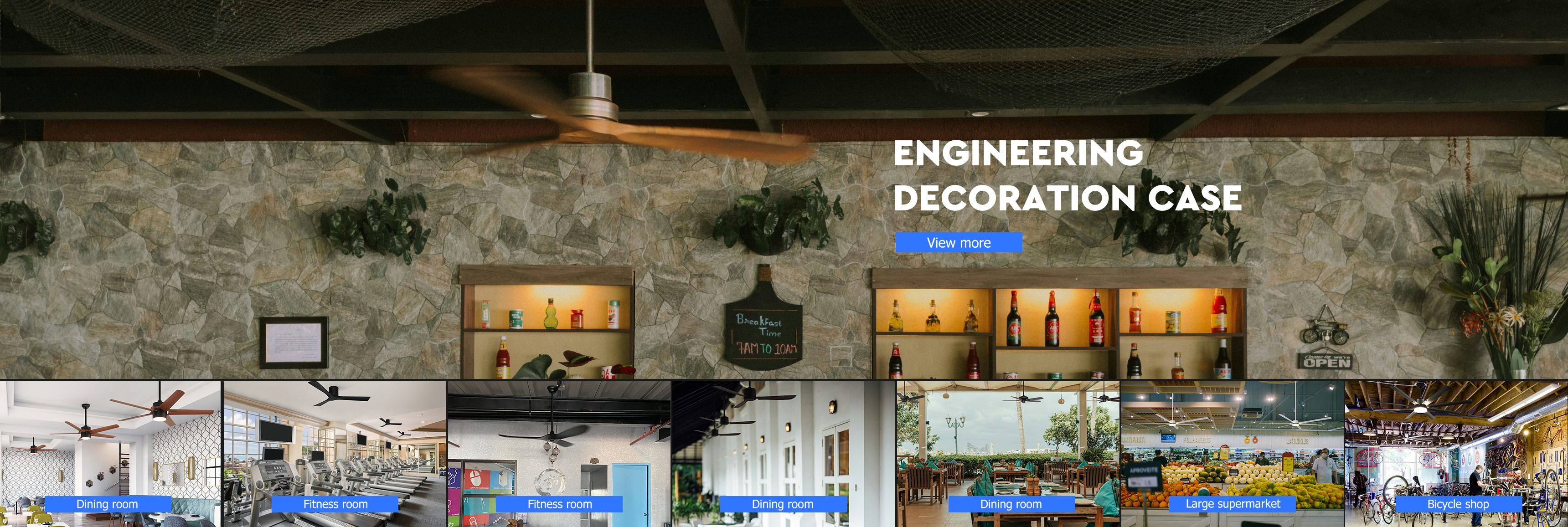 Kualitas Kipas Langit-langit LED Jarak Jauh pabrik