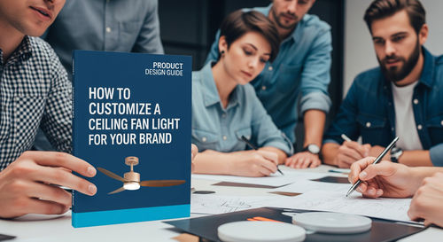 Berita perusahaan terbaru tentang Cara Sesuaikan Lampu Kipas Langit-langit untuk Merek Anda
