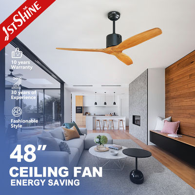 Harga yang bagus Remote Control OEM Dekoratif Ceiling Fan Tanpa Cahaya 3 Pilihan Kecepatan on line