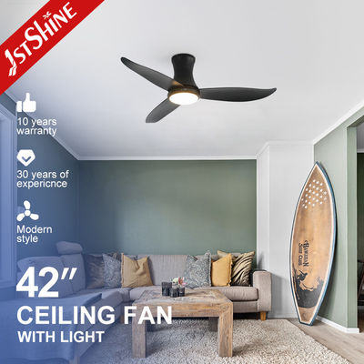 Harga yang bagus OEM/ODM Pendinginan Fan Pabrik 42 inci Hitam Flush Mount Pendinginan Fan Dengan lampu LED dimmable on line