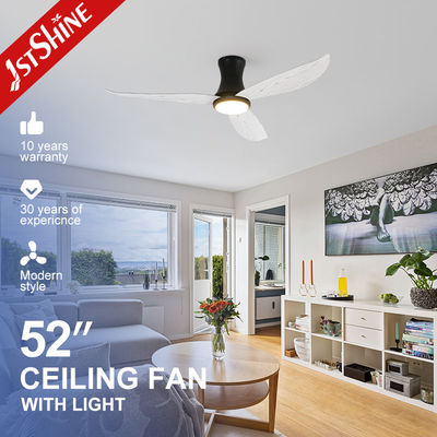 Harga yang bagus Low Profile Quiet Dc Motor ABS Blade Ceiling Fan Untuk Langit-langit Rendah Dengan Lampu on line