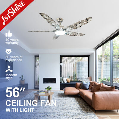 Harga yang bagus Kecepatan Tinggi Kebisingan Rendah Led Plastic Ceiling Fan Motor Dc Kamuflase Warna on line