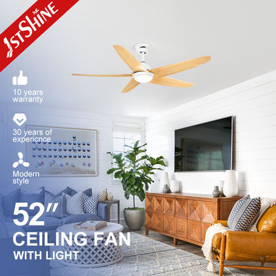 Harga yang bagus OEM Smart App Control LED Plastic Blade Ceiling Fan Dengan Cahaya Dekorasi Dalam Ruang Modern on line