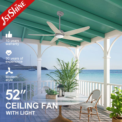 Harga yang bagus Dekoratif Indoor LED Ceiling Fan 6 Speed Nordic Style 52 Inch on line