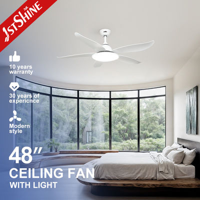 Harga yang bagus 48in 230V 5 ABS Blades Dekoratif Ceiling Fans Dengan Lampu on line