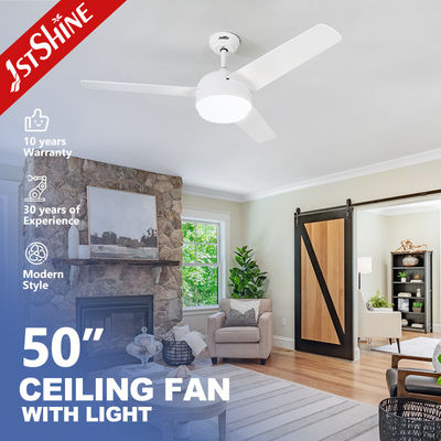 Harga yang bagus 50 Inch 3 MDF Blade 35W 5 Kecepatan Remote Control Led Ceiling Fan Dengan Cahaya on line