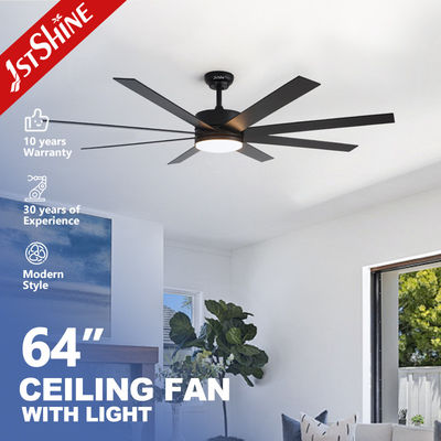 Harga yang bagus Fans langit-langit MDF hitam dengan lampu 6 kecepatan remote control app control on line