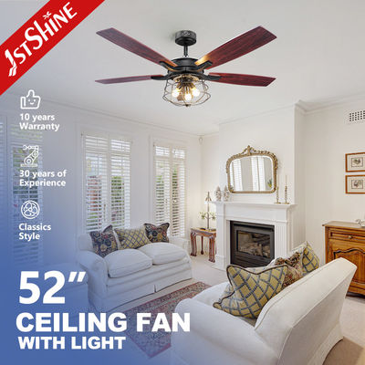 Harga yang bagus CE CB 5 Blades Room Classic Ceiling Fan Dengan Model Teknik Ringan on line