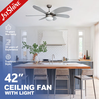 Harga yang bagus 42 Inci Modern Remote LED Ceiling Fan Dekoratif 6 MDF Blades on line