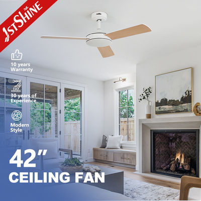 Harga yang bagus 42 Inch Modern LED Ceiling Fan DC Motor MDF Blade Remote LED Ceiling Fan on line