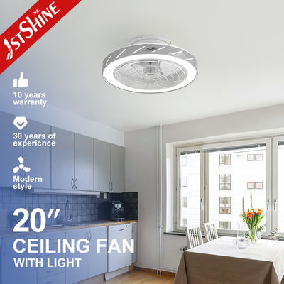 Harga yang bagus Modern Dimmable Led Ceiling Fan hemat energi motor dc flush mount kipas angin plafon on line