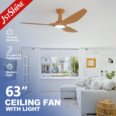 Harga yang bagus Flush Mount Commercial Ceiling Fan Dengan Lampu Multi-Color dan Remote Control Didorong oleh DC Motor on line