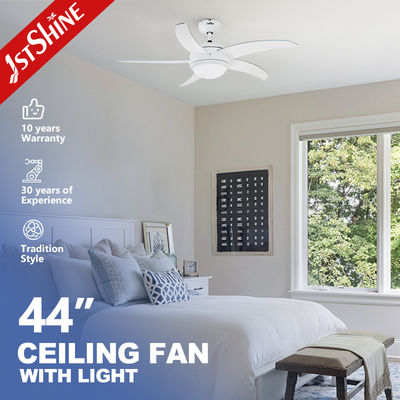 Harga yang bagus 35w Modern LED Ceiling Fan 44 Inch Motor DC Hemat Energi Diam on line