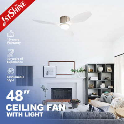 Harga yang bagus 48 Inch Dual-Funksi Plastic Ceiling Fan dengan Remote Control dan Opsional LED Light Kit on line