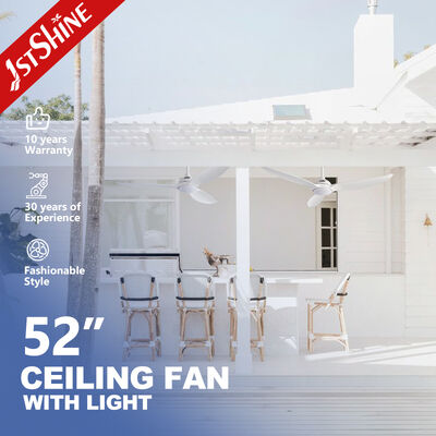 Harga yang bagus Kipas Angin Langit-langit Modern 52 Inci dengan Bilah ABS dan Lampu LED Terintegrasi on line