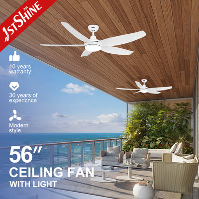 Harga yang bagus 1/ 4 / 8 Jam Timing Plastic Blade LED Ceiling Fan Dengan Remote Smart App Control on line