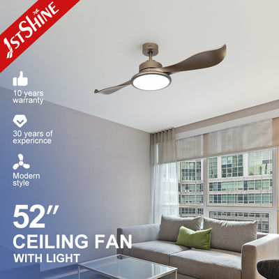 Harga yang bagus Mengubah Warna Aliran Udara Besar Led Light Ceiling Fan Low Noise 2 Blades on line