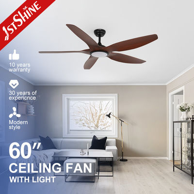 Harga yang bagus ruang tamu Fancy 52 Inch LED Ceiling Fan ABS Blade Body LED Lamp Air Cooler on line