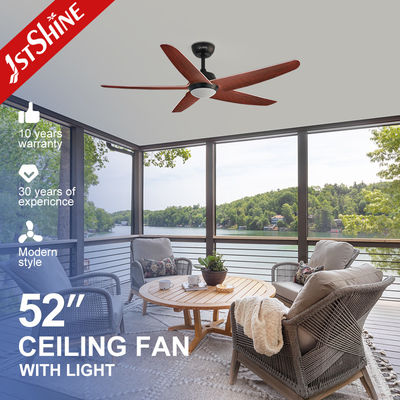 Harga yang bagus Low Noise Remote Control Ceiling Fan dengan lampu LED dimmable / pisau ABS on line