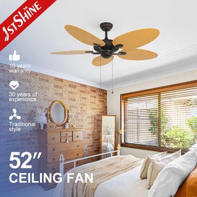 Harga yang bagus Low Noise 5 Blades Decorative Ceiling Fan Penghematan Energi Aliran Udara Besar on line