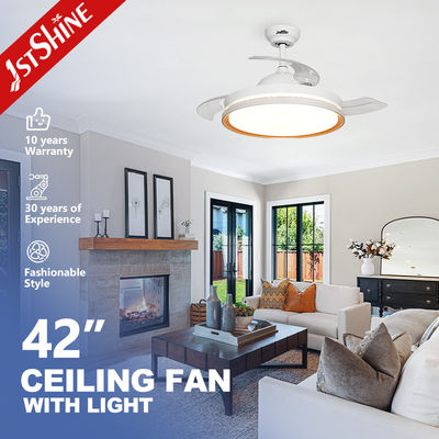 Harga yang bagus Motor DC 230V 42 Inch Ceiling Fan Light 5 Kecepatan Remote Control on line