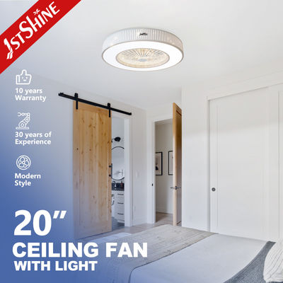 Harga yang bagus Remote Control 20 Inch Bladeless Ceiling Fan Dengan Lampu LED on line