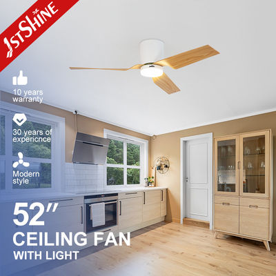 Harga yang bagus Dimming Led Light Plastic Ceiling Fan Kayu Blade Dc Motor on line