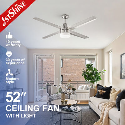 Harga yang bagus 110V Iron Blades Dimmable Ceiling Fan 52 Inch Dengan Motor AC on line