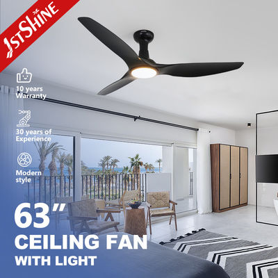Harga yang bagus Flush Mount Smart Ceiling Fan Dengan DC Motor 3 Bilah Plastik Menghemat Mesin on line